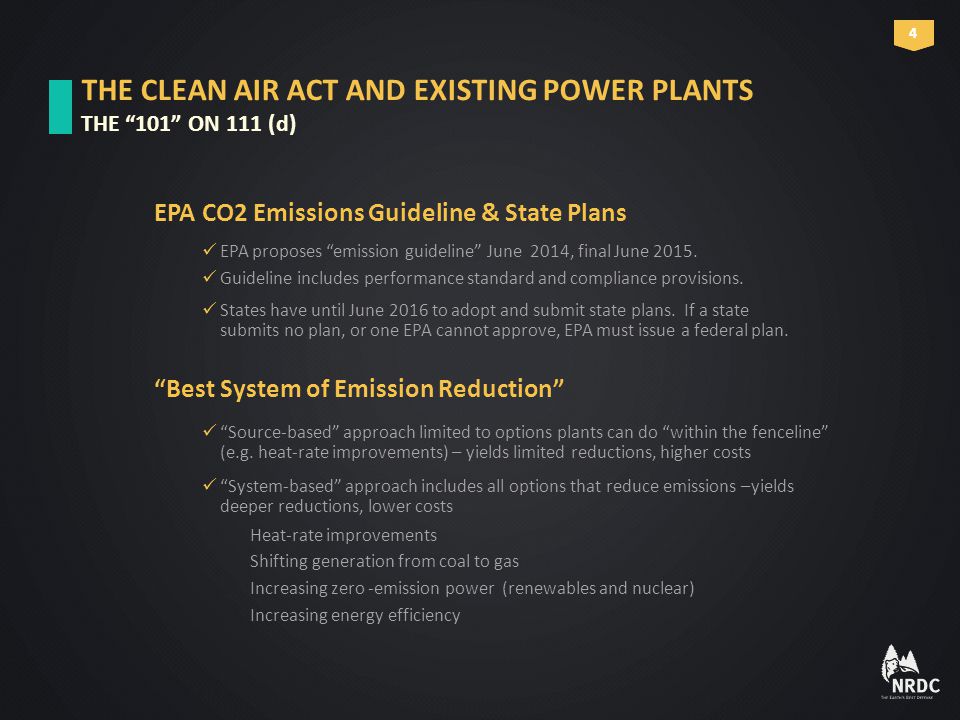 EPA proposes emission guideline June 2014, final June 2015.