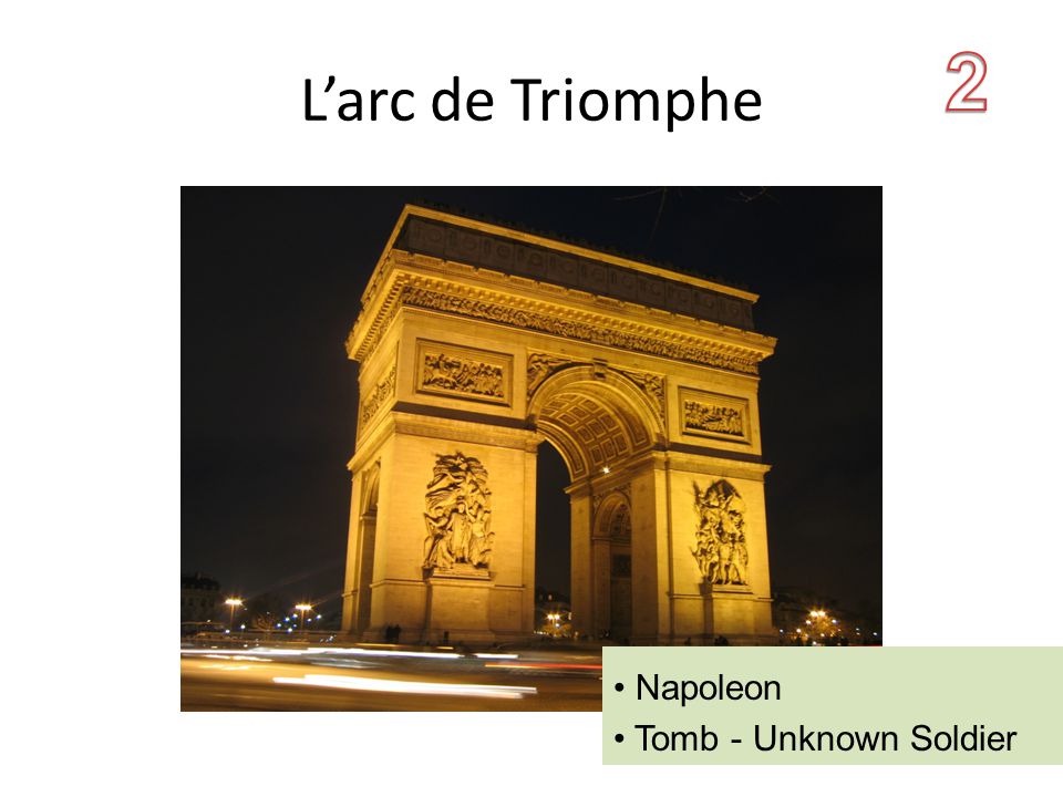 L’arc de Triomphe Napoleon Tomb - Unknown Soldier