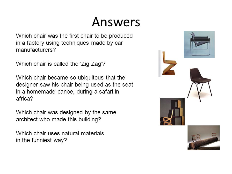 Furniture Design Few Objects Tell The History Of Modern