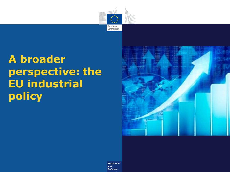 Enterprise and Industry A broader perspective: the EU industrial policy