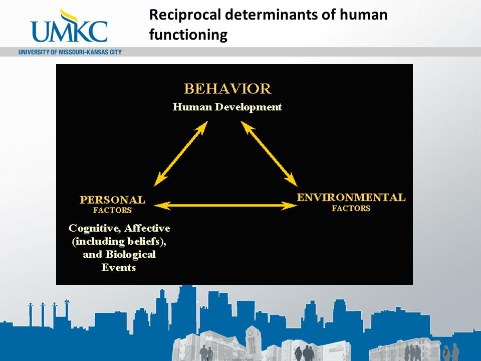 Reciprocal determinants of human functioning