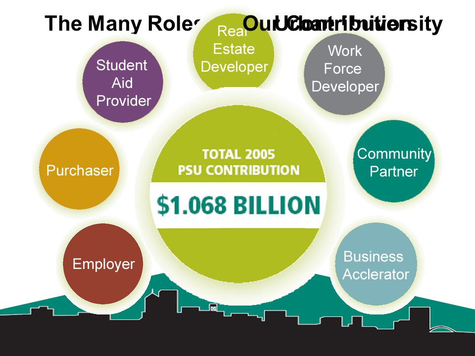 The Many Roles of the Urban UniversityOur Contribution