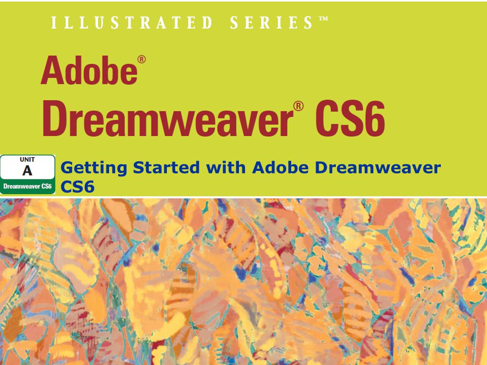 Getting Started with Adobe Dreamweaver CS6