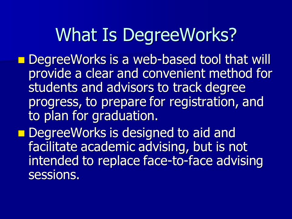 Degreeworks georgia state
