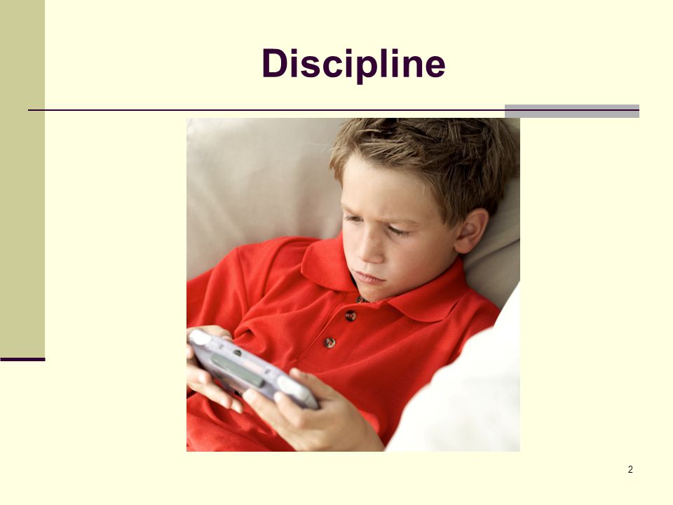 2 Discipline