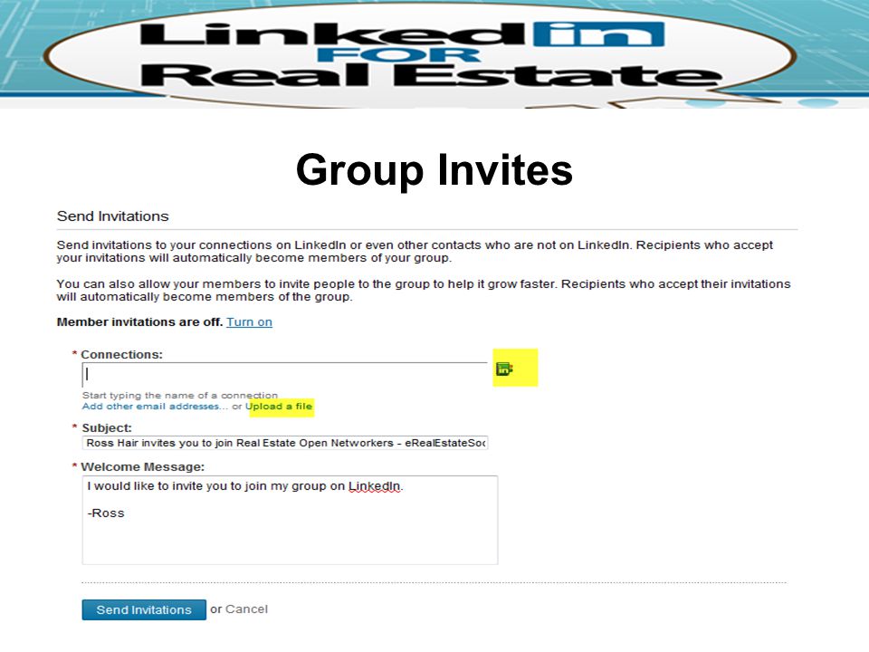 Group Invites