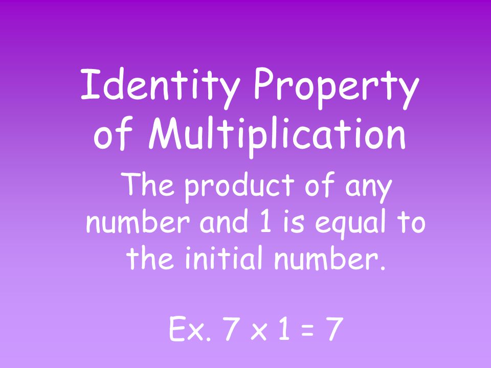 Factors Two or more numbers that are multiplied