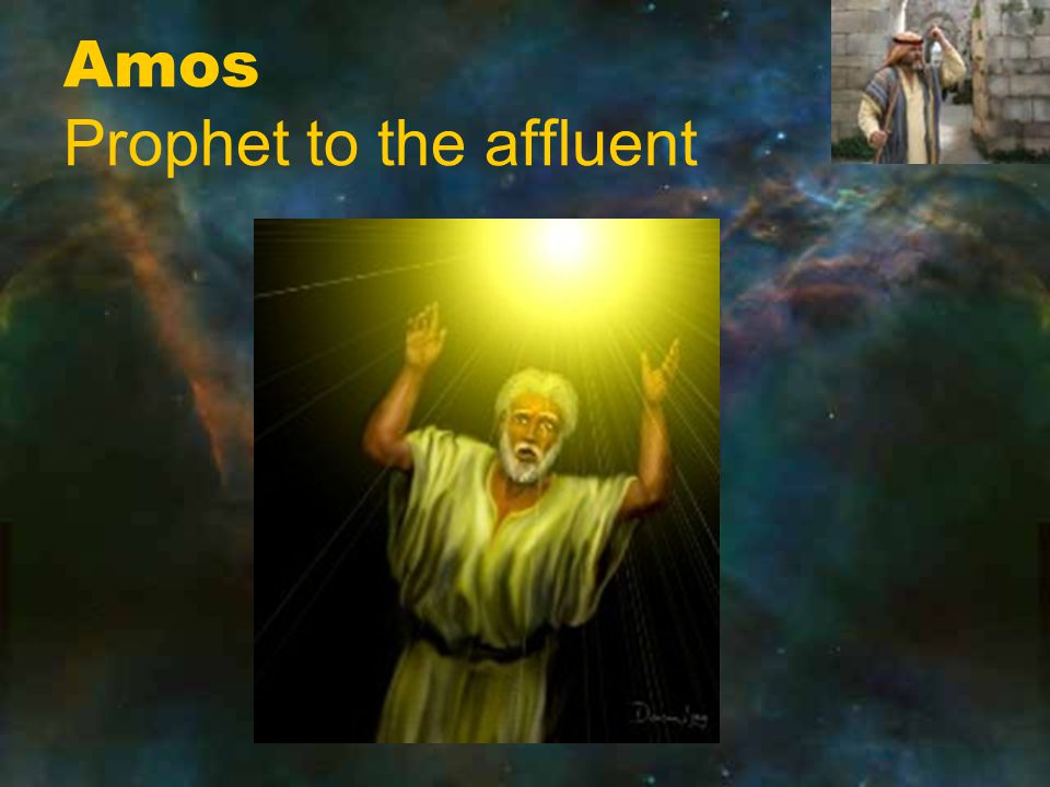Amos Prophet to the affluent