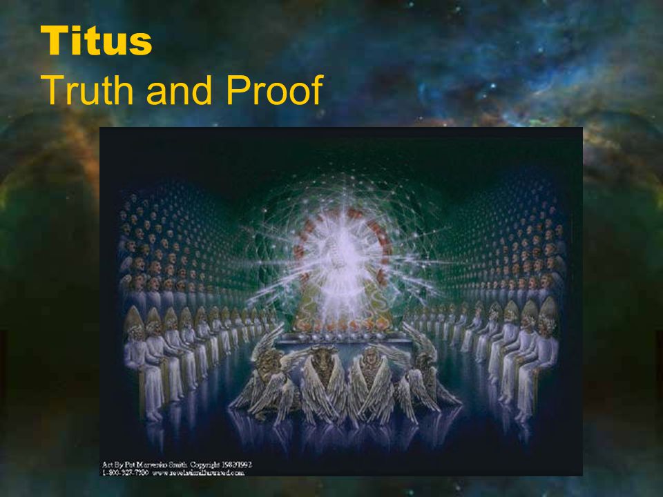Titus Truth and Proof