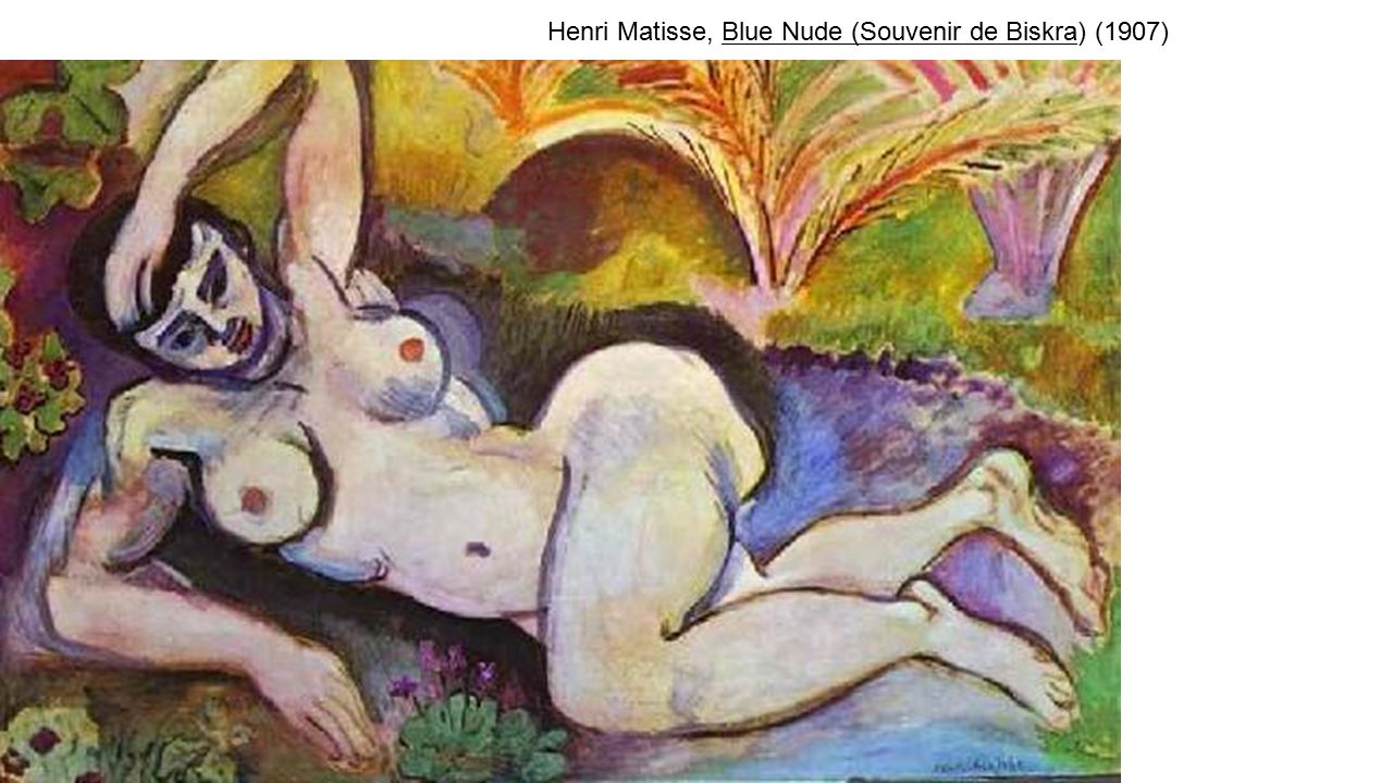 Henri Matisse, Blue Nude (Souvenir de Biskra) (1907)