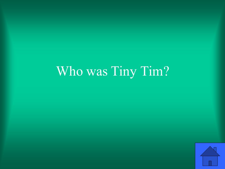 Who was Tiny Tim