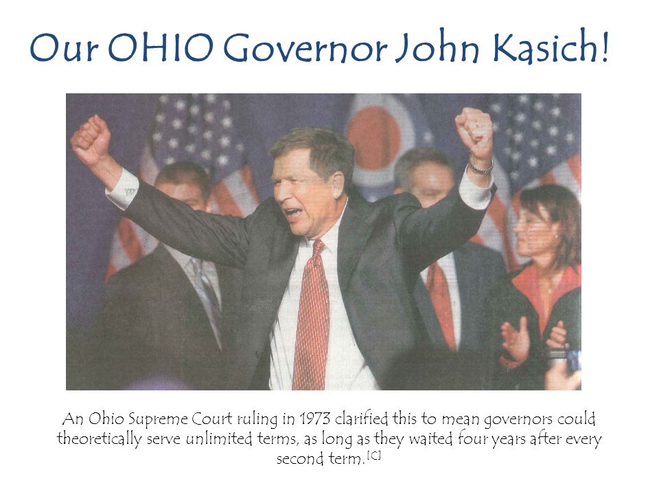 Our OHIO Governor John Kasich.