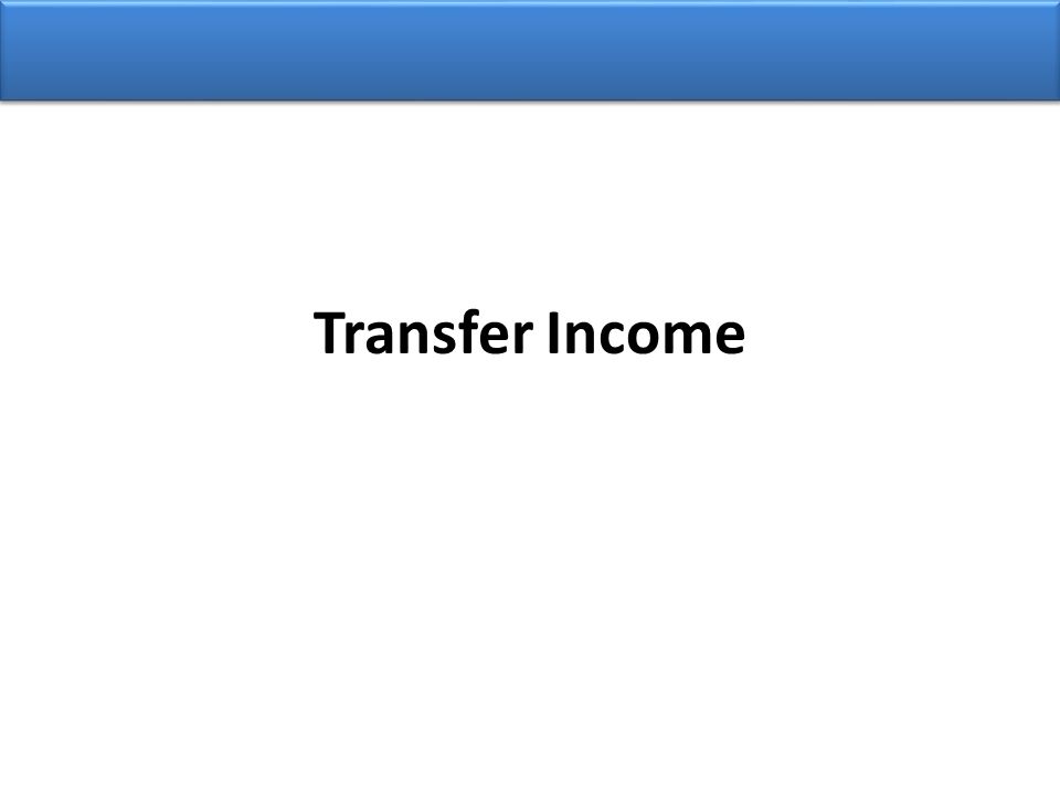 Transfer Income