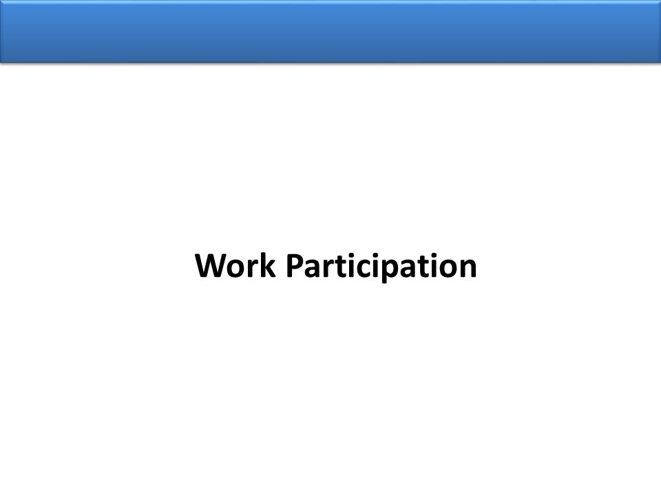 Work Participation