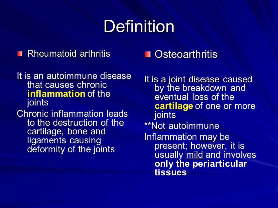 arthrite definitie