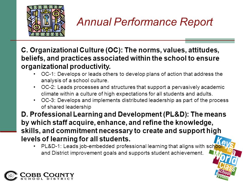 Annual Performance Report B.
