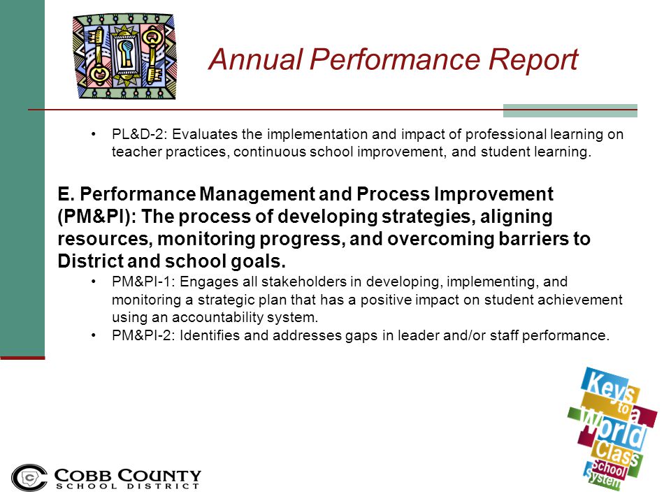 Annual Performance Report C.
