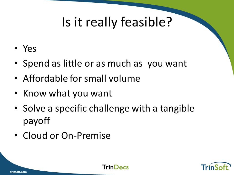 trinsoft.com Is it really feasible.
