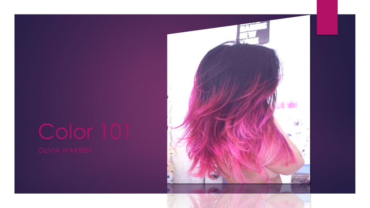 Color 101 Olivia Warren Color 101 The Most Important Thing
