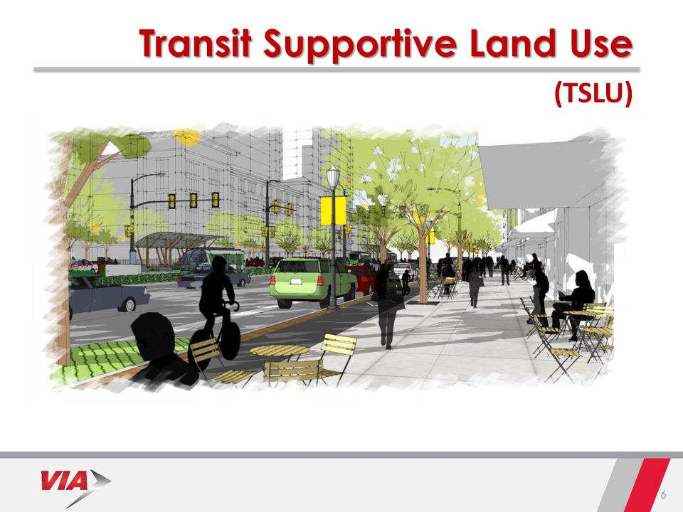 6 Transit Supportive Land Use (TSLU)