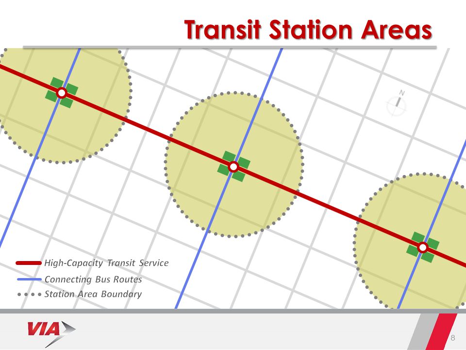 8 Transit Station Areas