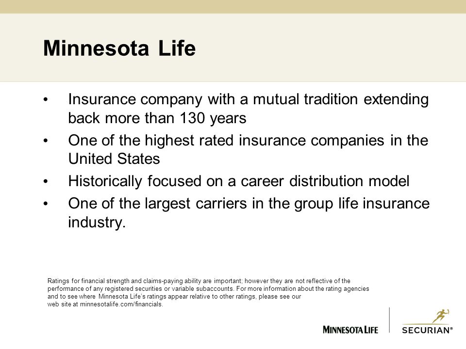 Top Ten Life Insurance Companies >> Strong Experienced Focused Minnesota Life Insurance Top Ten Life Insurance Companies >> Strong Experienced Focused Minnesota Life Insurance