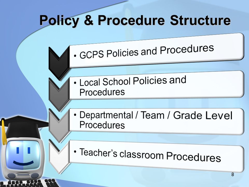 8 Policy & Procedure Structure