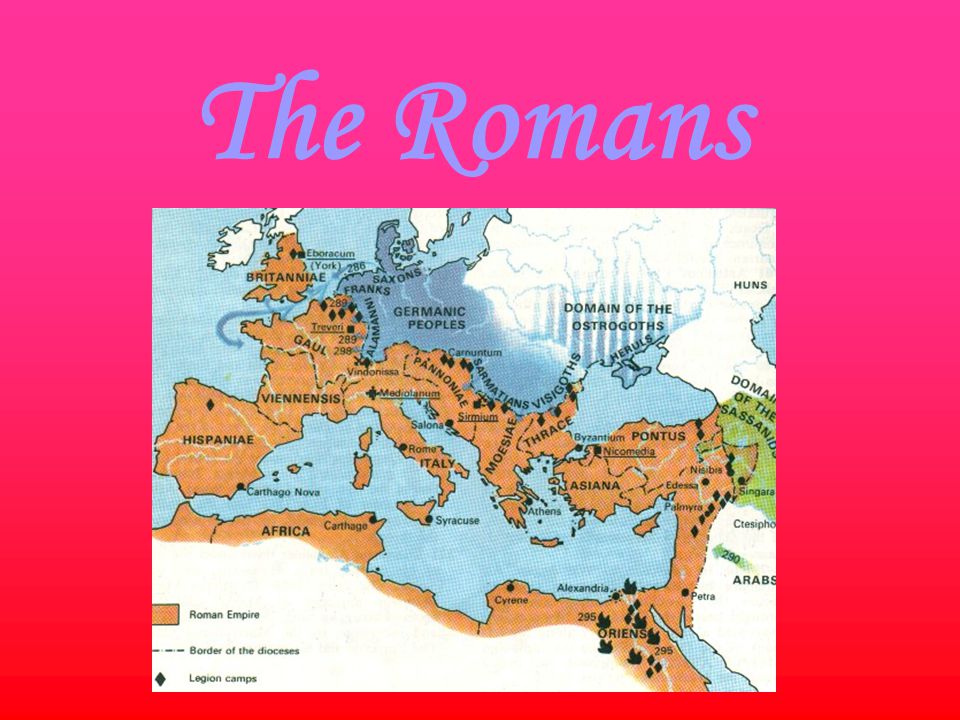1 The Romans 1 The Romans