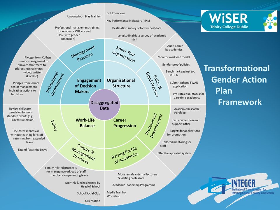 Transformational Gender Action Plan Framework