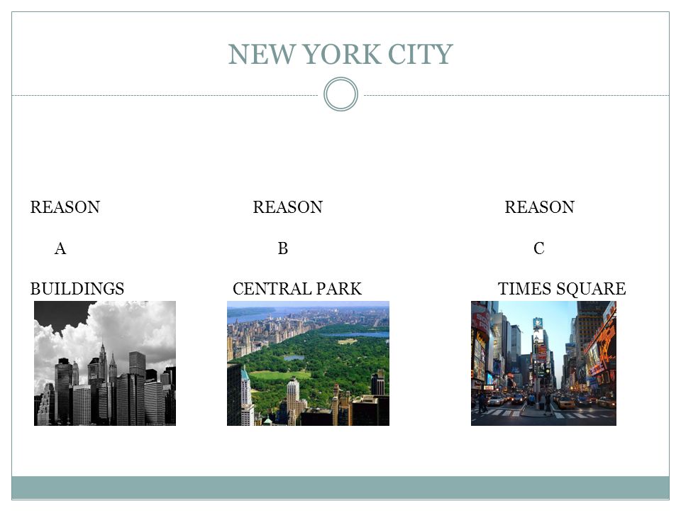 INTRODUCTION OF ESSAY THE CEILING NEW YORK CITY REASON REASON REASON A B C BUILDINGS CENTRAL PARK TIMES SQUARE