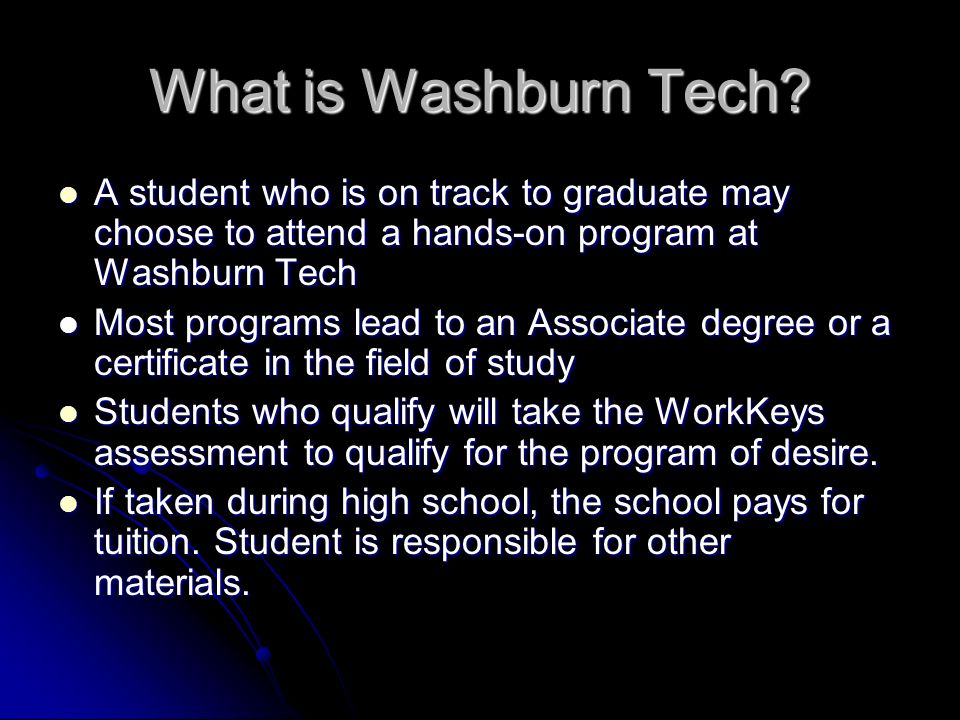What is Washburn Tech.