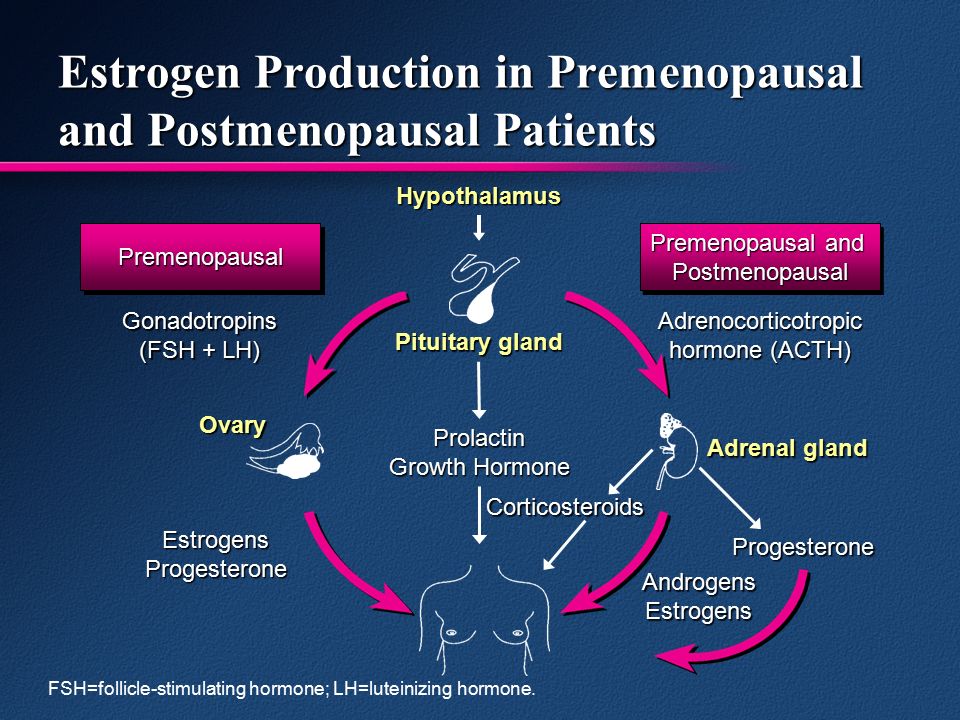 ...(FSH + LH) Ovary Estrogens Progesterone Prolactin Growth Hormone Pituita...