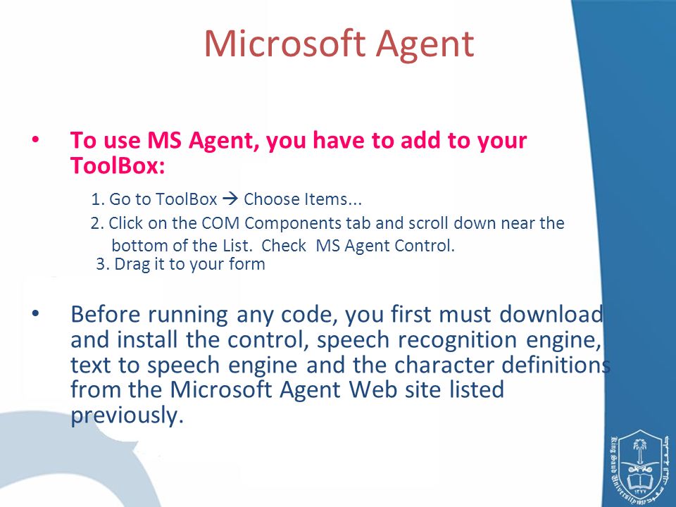 ms agent text to speech