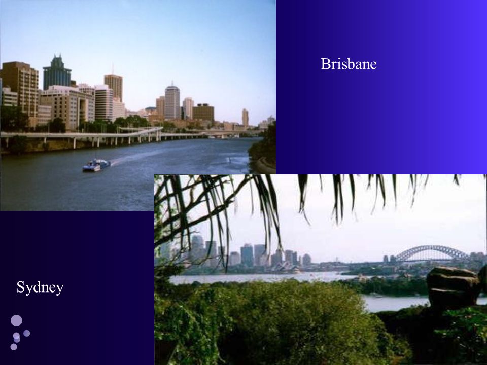 Sydney is a major city located along the southeastern coast.