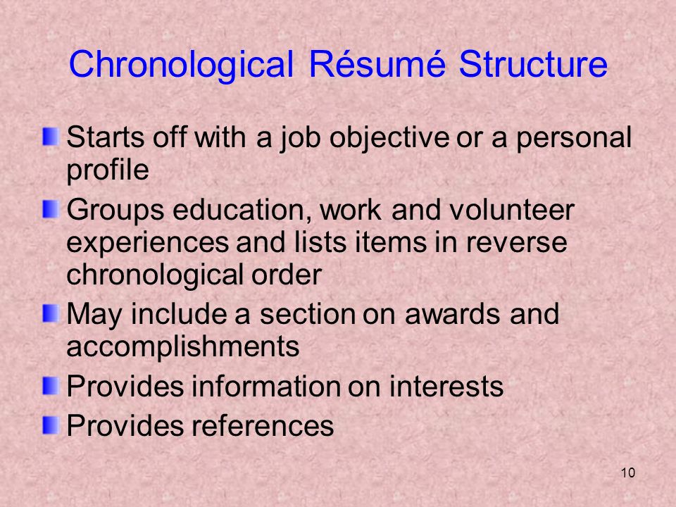 preparing a rÉsumÉ 2 what is a résumé a résumé is a summary of