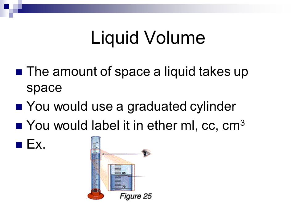 How to label volume
