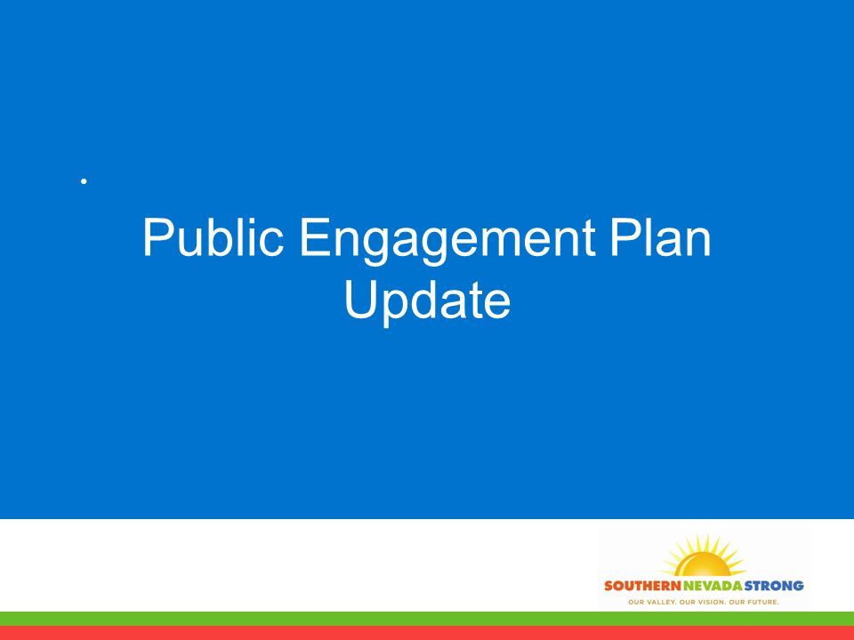 Public Engagement Plan Update