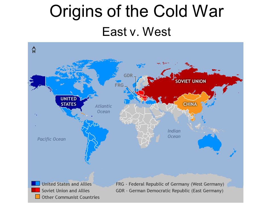 Image result for Cold War: East & West
