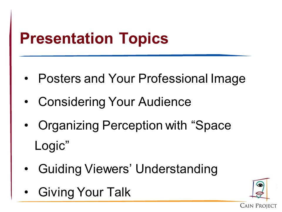 practice presentation topics