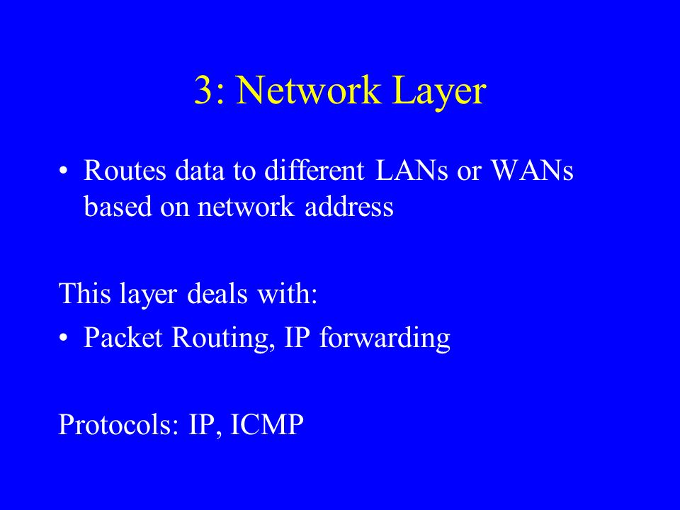Higher Computing Network Protocols, the OSI model and IP addresses. - ppt  download