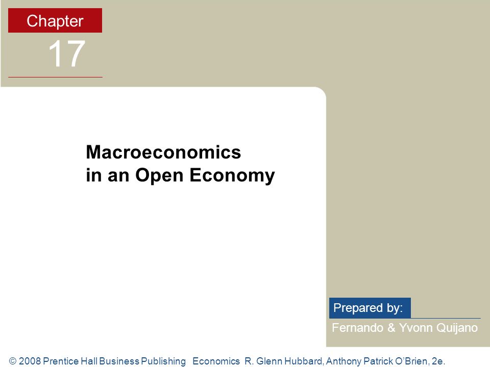 © 2008 Prentice Hall Business Publishing Economics R.