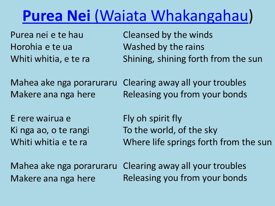 Wai Wai-Ya Puckia Nei'orky (Are You Ready for Battle!?) - song and