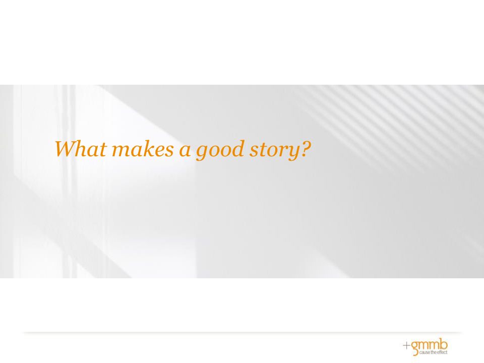 What makes a good story