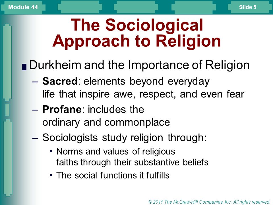 sociology theories of religion