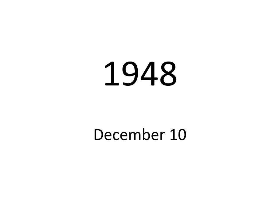 1948 December 10