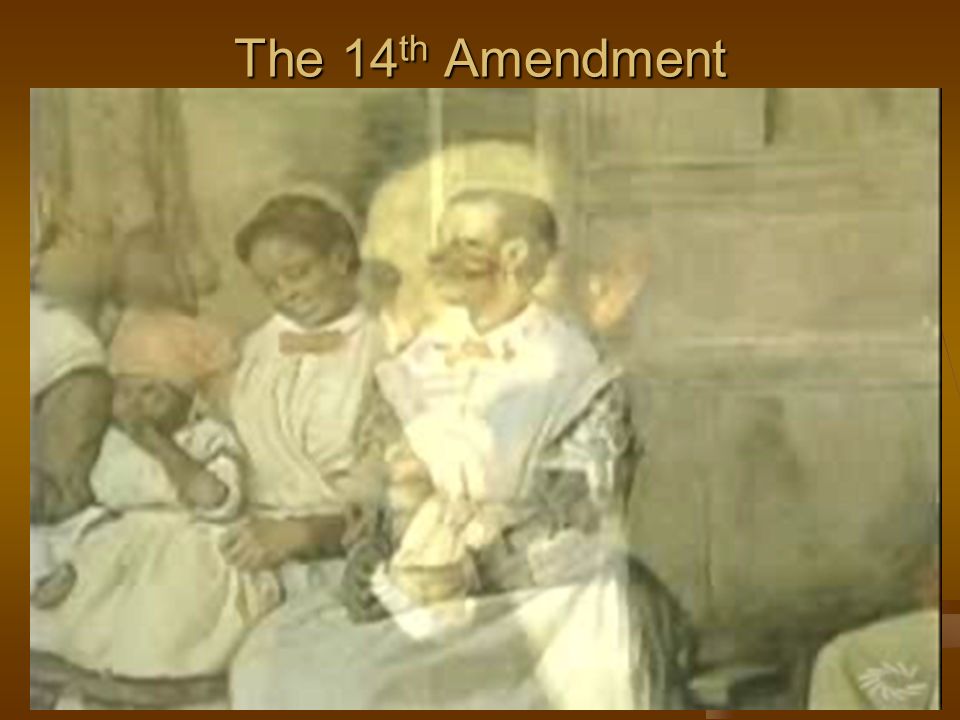 SECTION8 The 14 th Amendment
