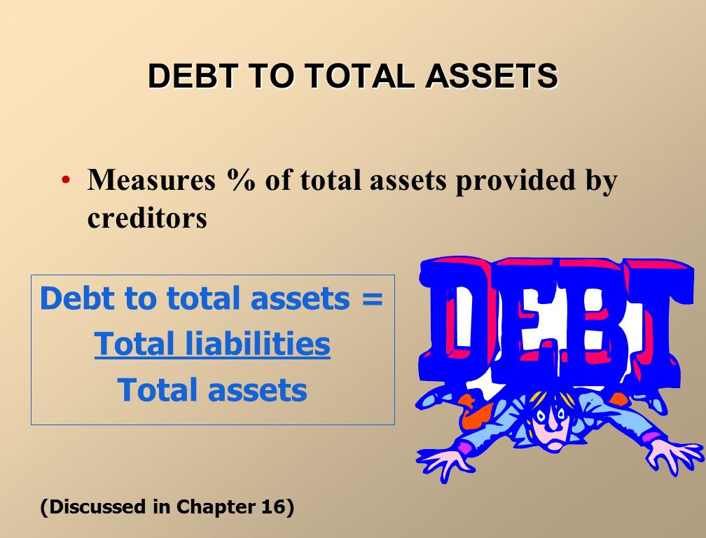 SOLVENCY RATIOS SOLVENCY RATIOS Debt to total assets Cash total debt coverage
