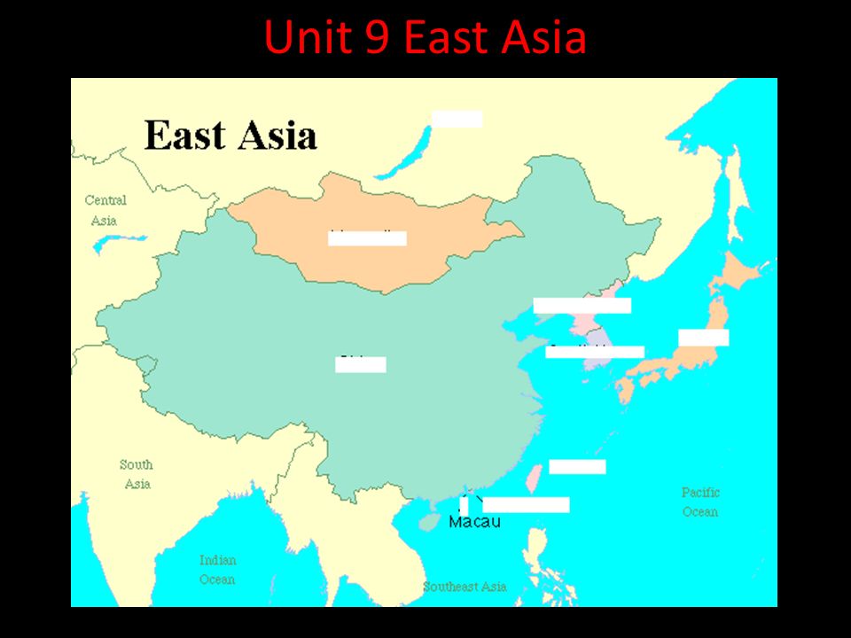 Unit 9 East Asia