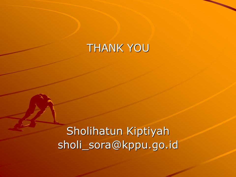 THANK YOU Sholihatun Kiptiyah