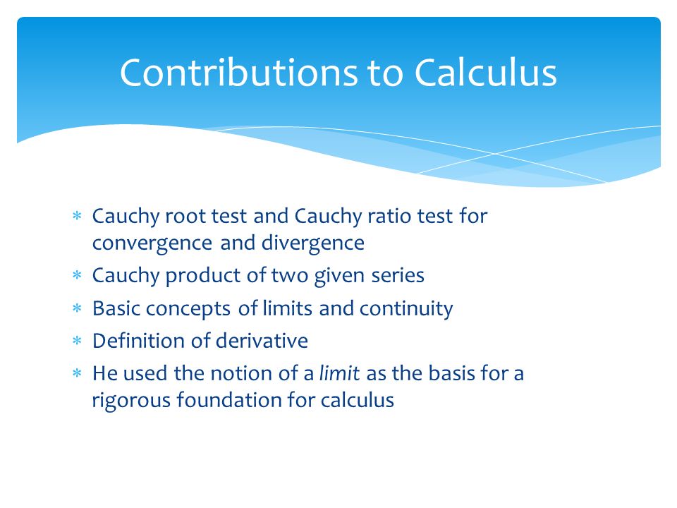 Augustin-Louis Cauchy and Derivatives.  Warm-Up. - ppt download